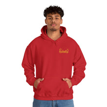 Load image into Gallery viewer, Signature &quot;Happy Buddha&quot; Yellow Logo  - Hooded Sweatshirt