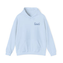 Load image into Gallery viewer, Signature &quot;Happy Buddha&quot; Blue Logo  - Hooded Sweatshirt