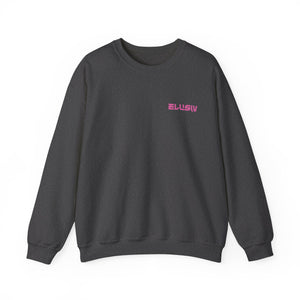 Grey Contrast Lite Grape Crewneck Sweatshirt