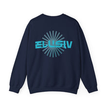 Load image into Gallery viewer, Navy Contrast Lite Blue Crewneck Sweatshirt