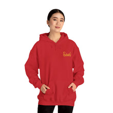 Load image into Gallery viewer, Signature &quot;Happy Buddha&quot; Yellow Logo  - Hooded Sweatshirt