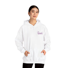 Load image into Gallery viewer, Signature &quot;Happy Buddha&quot; Purple Logo  - Hooded Sweatshirt