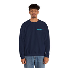 Load image into Gallery viewer, Navy Contrast Lite Blue Crewneck Sweatshirt