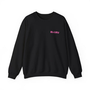 Black Contrast Lite Grape Crewneck Sweatshirt