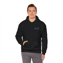 Load image into Gallery viewer, Signature &quot;Happy Buddha&quot; Blue Logo  - Hooded Sweatshirt