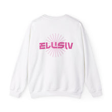 Load image into Gallery viewer, White Contrast Lite Grape Crewneck Sweatshirt