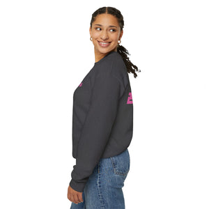 Grey Contrast Lite Grape Crewneck Sweatshirt