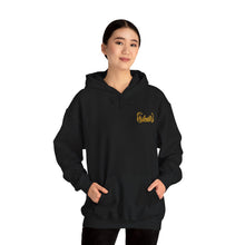 Load image into Gallery viewer, Signature &quot;Happy Buddha&quot; Yellow Logo  - Hooded Sweatshirt