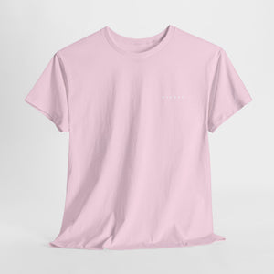 3 Buddha Design Pink Heavy Cotton Tee