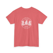 Load image into Gallery viewer, 3 Buddha Design Coral Heavy Cotton Tee