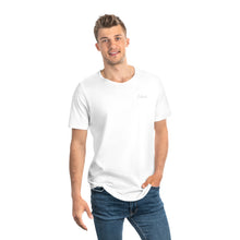 Load image into Gallery viewer, Men&#39;s Jersey Curved Hem Tee Navy/Wht