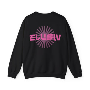 Black Contrast Lite Grape Crewneck Sweatshirt