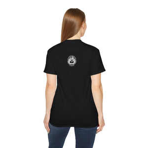 Elusiv unisex Black Ultra Cotton Tee - Signature Black Buddha logo