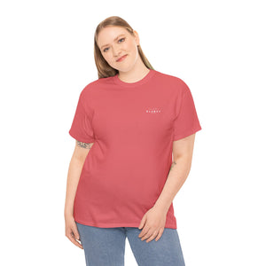 3 Buddha Design Coral Heavy Cotton Tee