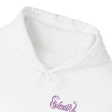 Load image into Gallery viewer, Signature &quot;Happy Buddha&quot; Purple Logo  - Hooded Sweatshirt