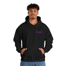 Load image into Gallery viewer, Signature &quot;Happy Buddha&quot; Purple Logo  - Hooded Sweatshirt