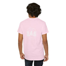 Load image into Gallery viewer, 3 Buddha Design Pink Heavy Cotton Tee