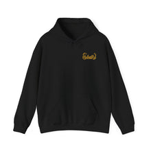 Load image into Gallery viewer, Signature &quot;Happy Buddha&quot; Yellow Logo  - Hooded Sweatshirt