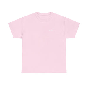 3 Buddha Design Pink Heavy Cotton Tee