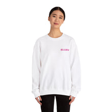 Load image into Gallery viewer, White Contrast Lite Grape Crewneck Sweatshirt