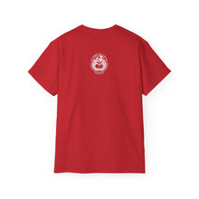 Load image into Gallery viewer, Elusiv unisex Red Ultra Cotton Tee - Signature Black Buddha logo